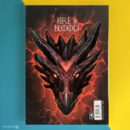 کتاب آتش و خون اثر جرج ر.ر. مارتین Fire & Blood بشت کتاب
