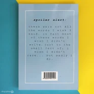 کتاب The Words I Wish I Said اثر کیتلین کلی /\پشت صفحه
